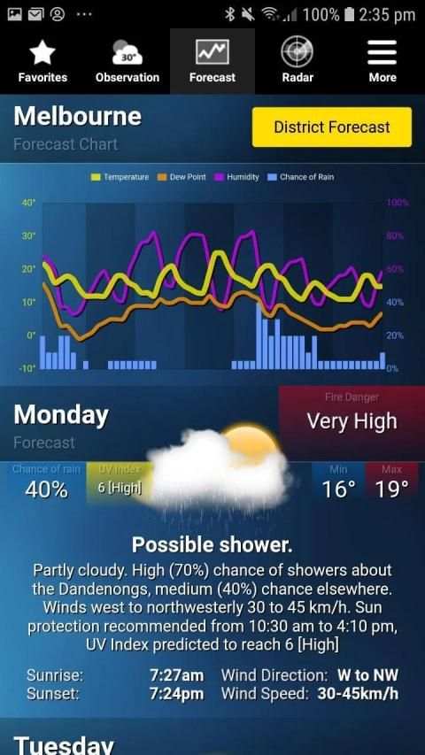 AUS Weather screenshot 28