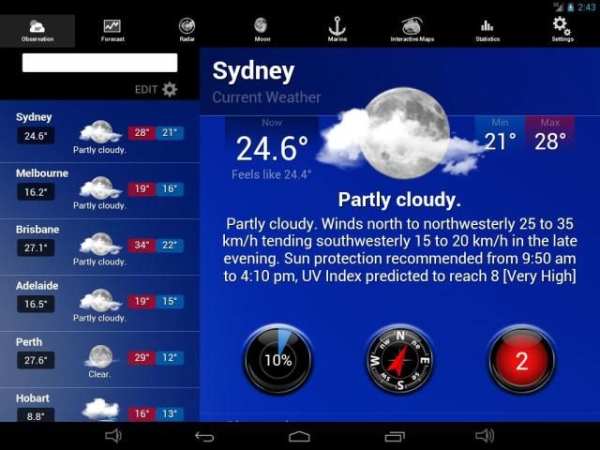 AUS Weather screenshot 13