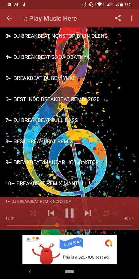 DJ Remix Dugem Nonstop Breakbeat - Offline screenshot 3