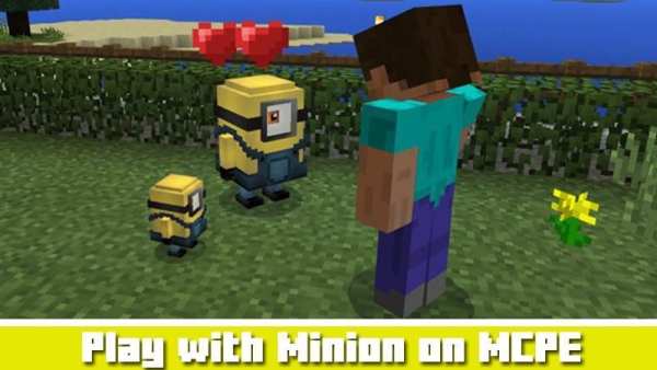 Mod Yellow Minion for MCPE screenshot 2