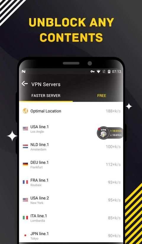 Snake VPN screenshot 2