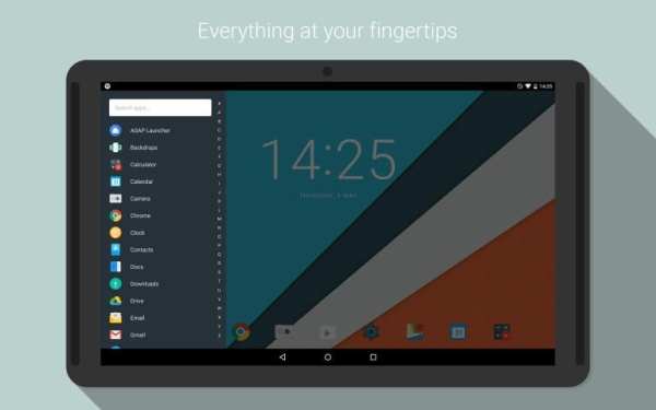 ASAP Launcher screenshot 1