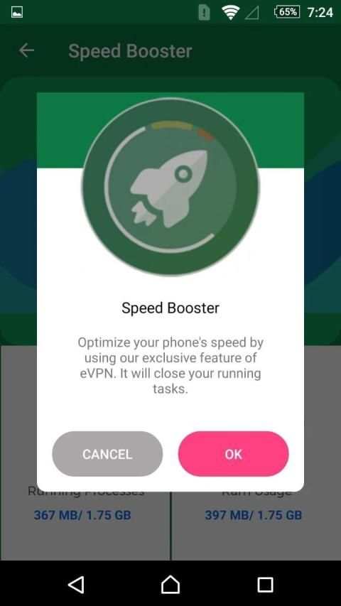 eVPN Pro - VPN + Speed Test + Booster स्क्रीनशॉट 1