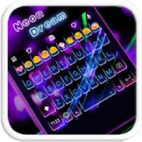 Neon Dream Emoji Keyboard