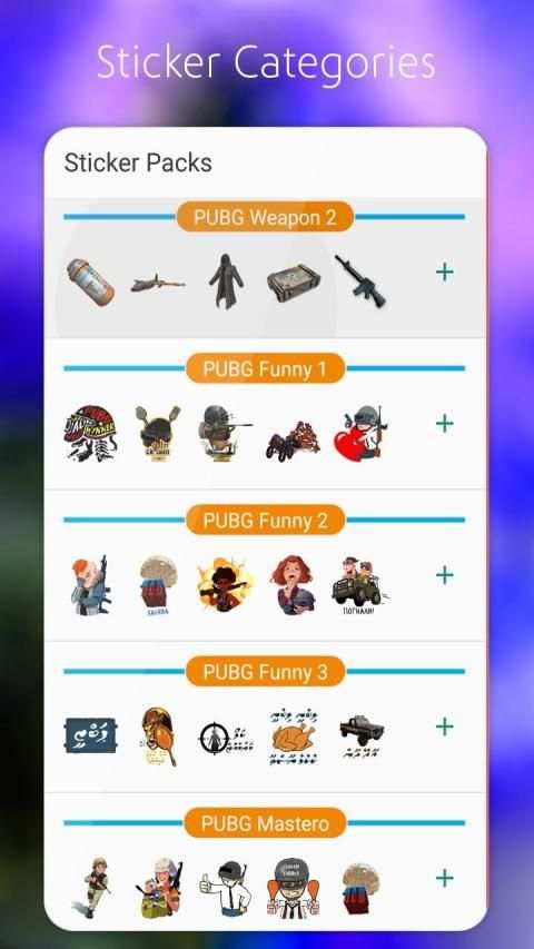 PUB-G Stickers for WhatsApp स्क्रीनशॉट 4