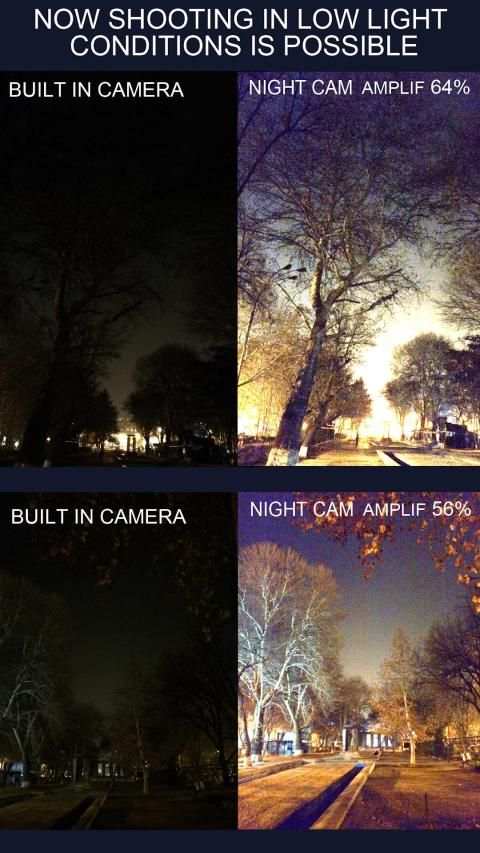 Night Mode Camera (Photo & Video) screenshot 3