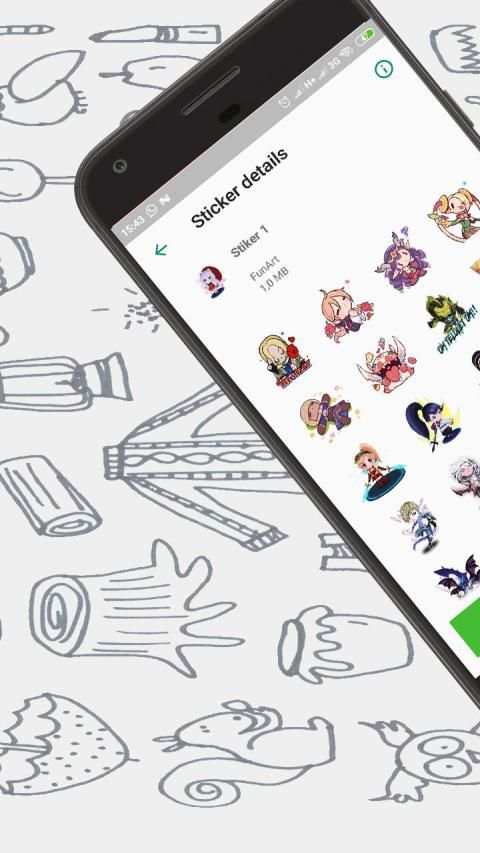 Stiker ML WaSticker screenshot 2