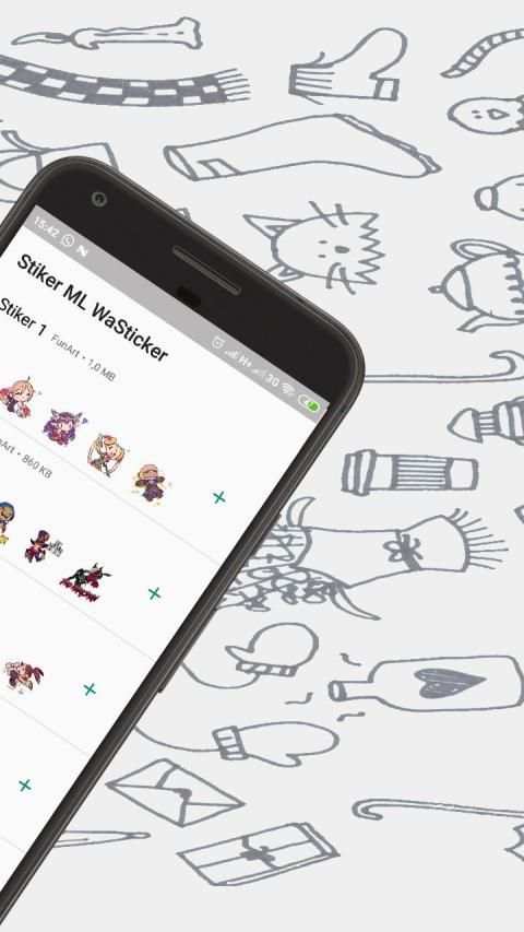 Stiker ML WaSticker screenshot 3