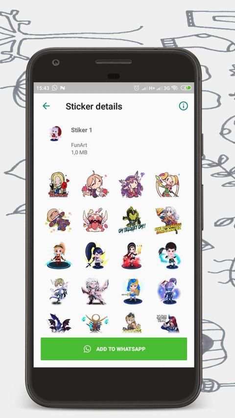 Stiker ML WaSticker screenshot 5