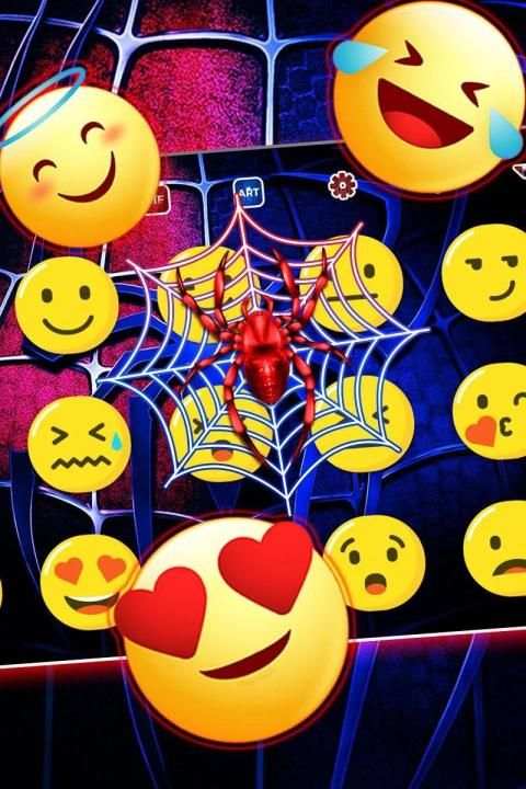 Spider Hero Keyboard screenshot 1