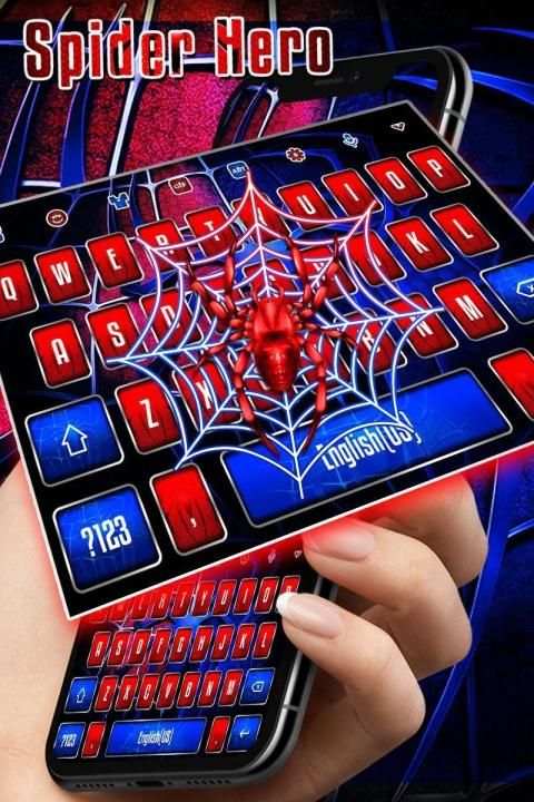 Spider Hero Keyboard screenshot 2