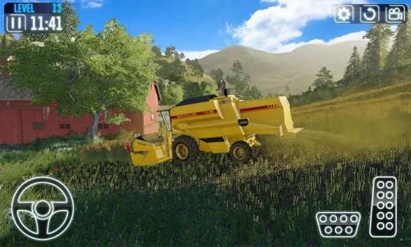 Farming Tractor Driving Sim - Tractor Pulling screenshot 1