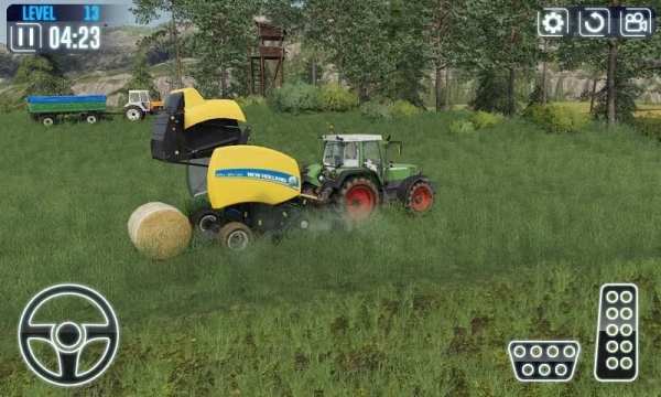 Farming Tractor Driving Sim - Tractor Pulling screenshot 3