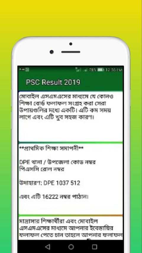 PSC Result 2019 (প্রাথমিক সমাপনী রেজাল্ট ২০১৯) screenshot 3