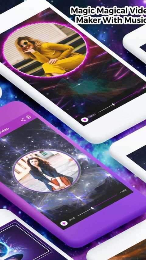 Magic Magical Video Maker With Music screenshot 3