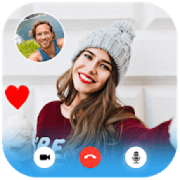 Fake Video Call - Girlfriend Fake Call आइकन