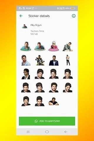 WA Love Stickers app screenshot 6