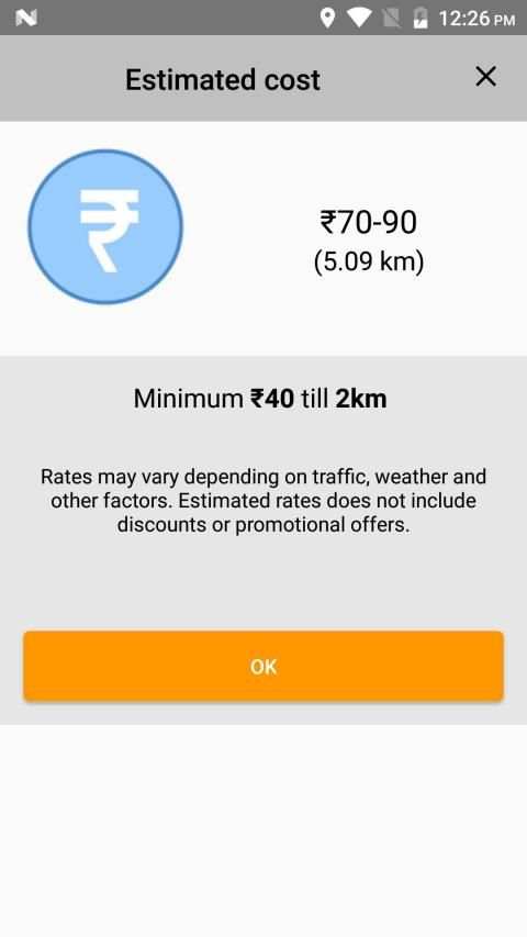 Namma Ooru Taxi® - City Ride, Oneway & Round Trips screenshot 7