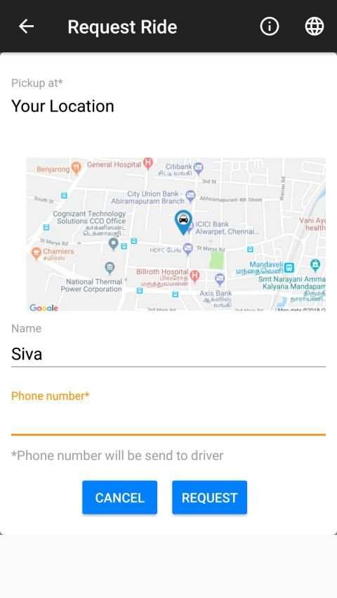 Namma Ooru Taxi® - City Ride, Oneway & Round Trips screenshot 3