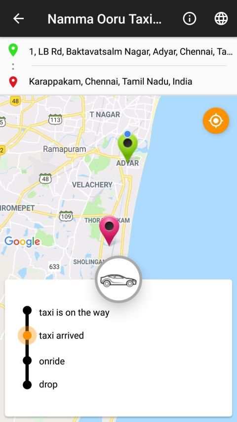 Namma Ooru Taxi® - City Ride, Oneway & Round Trips screenshot 4