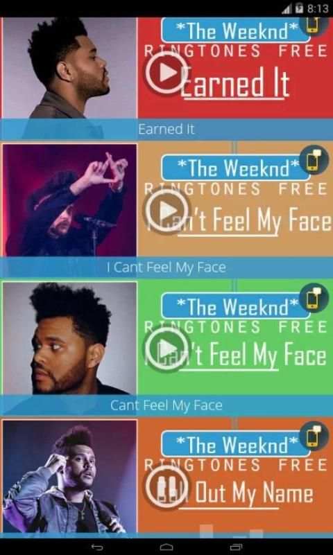 The Weeknd - Ringtones Free screenshot 2