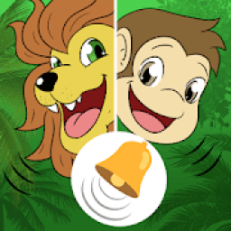 बच्चों के लिए जानवरों की आवाजें आइकन