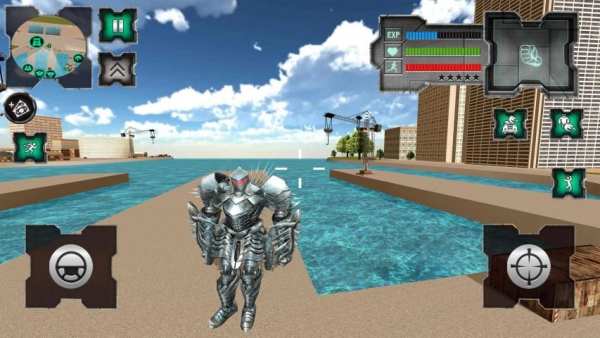Flying Dragon Robot Simulator :Transformation War screenshot 4