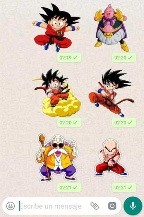 Stickers de Dragon Ball para WhatsApp screenshot 3