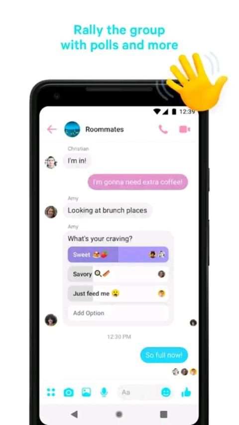 Vive Messenger screenshot 1
