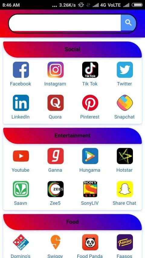 All In One Browser स्क्रीनशॉट 6