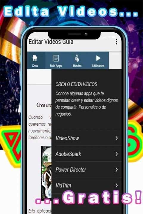 Editar Videos con Fotos y Musica y Texto Guides screenshot 3