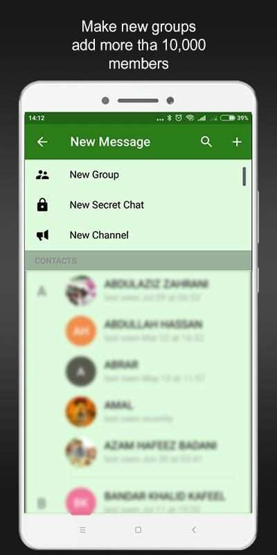 Raabta Messenger screenshot 5