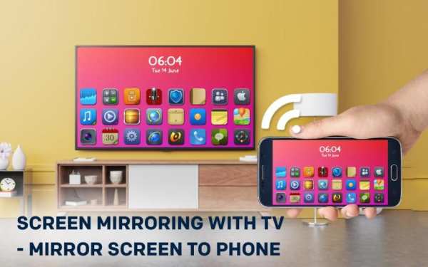 Screen Mirroring With TV - Mirror Screen To Phone स्क्रीनशॉट 4