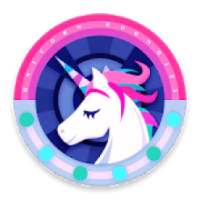 Unicorn Roundies - beautiful circle icons