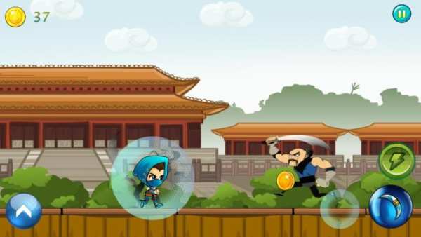 ninja hatto kid runner hero screenshot 1