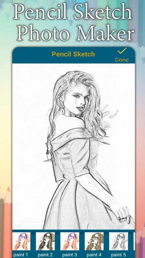 PenSketch Photo Maker : Pencil Drawing Foto Sketch screenshot 3