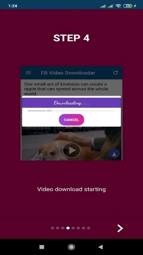 FB Video Downloader Free स्क्रीनशॉट 5