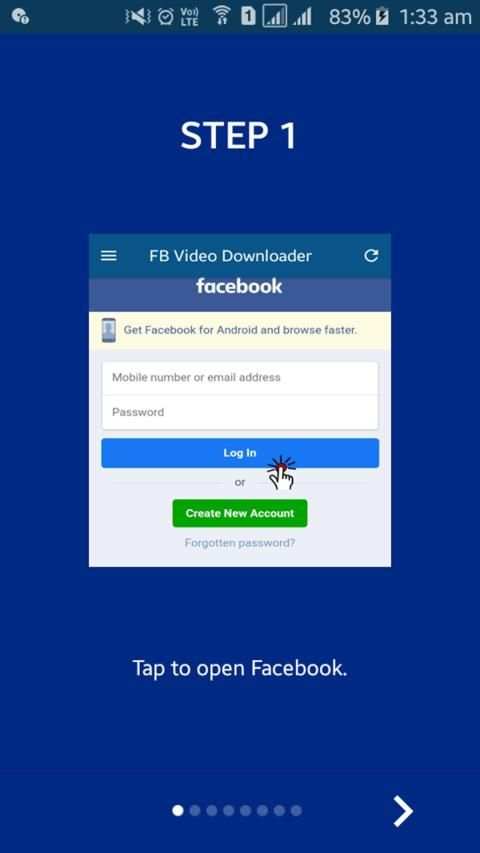 FB Video Downloader Free स्क्रीनशॉट 8