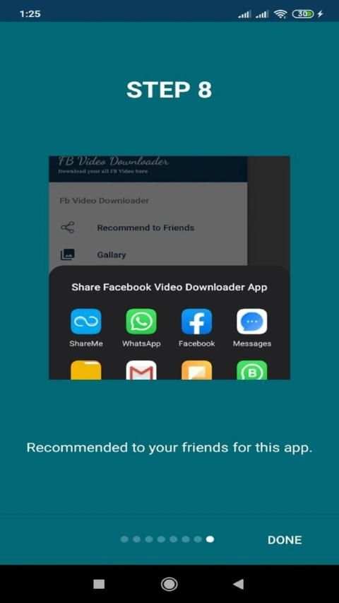FB Video Downloader Free स्क्रीनशॉट 1