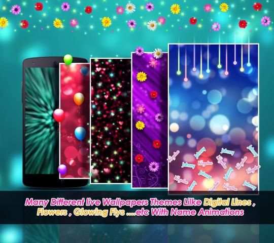 Name Art - Animations, Live wallpapers screenshot 1