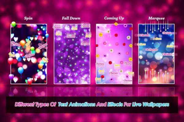 Name Art - Animations, Live wallpapers screenshot 2