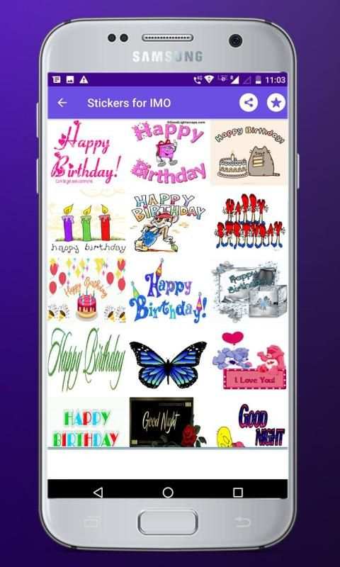 Stickers for IMO screenshot 11