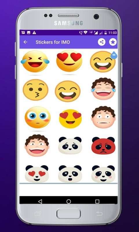 Stickers for IMO screenshot 6