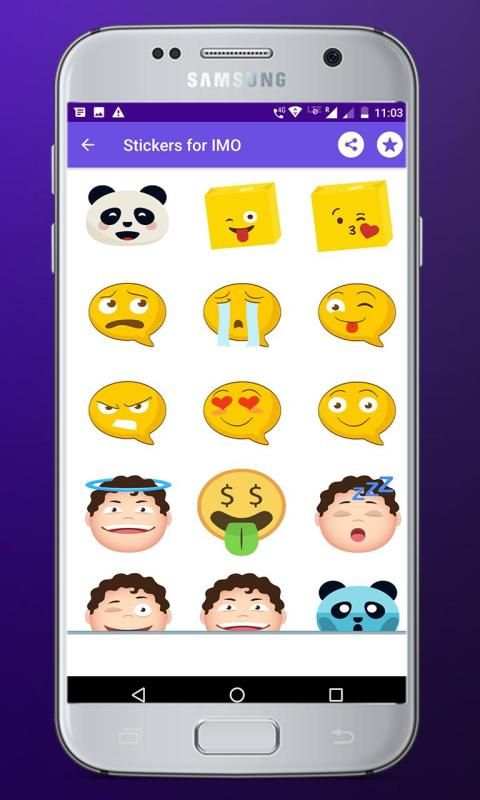 Stickers for IMO screenshot 7