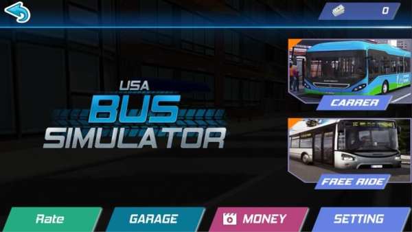 USA Bus Simulator 2020 स्क्रीनशॉट 1