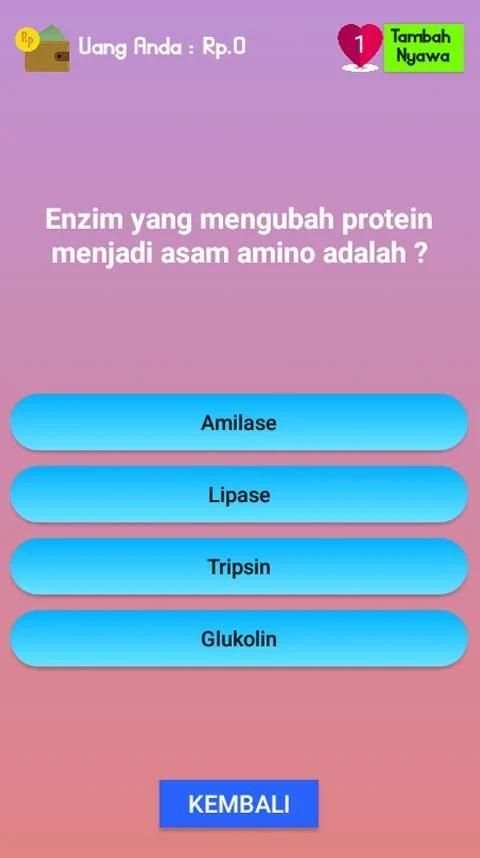 Kuis 1 Milyar Indonesia स्क्रीनशॉट 1