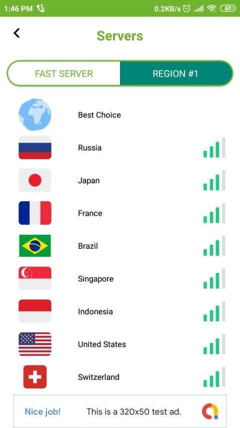 KiWi VPN NETWORK / Free 2020 / Proxy IP Changer screenshot 3