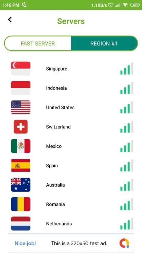 KiWi VPN NETWORK / Free 2020 / Proxy IP Changer screenshot 2