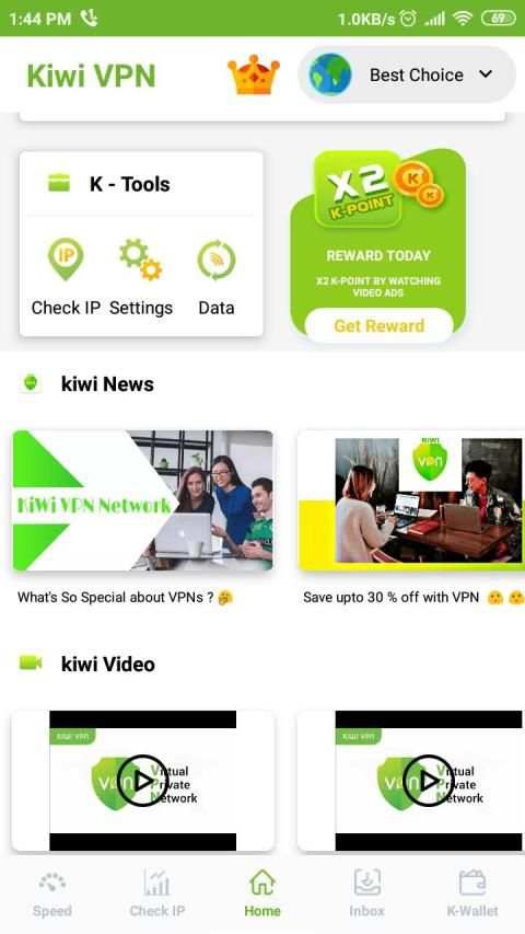 KiWi VPN NETWORK / Free 2020 / Proxy IP Changer screenshot 10