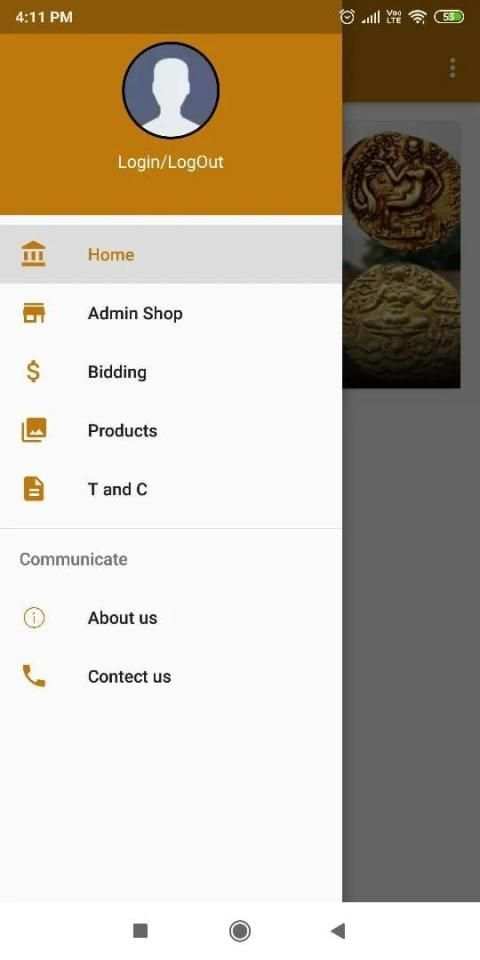 SAN APP screenshot 1